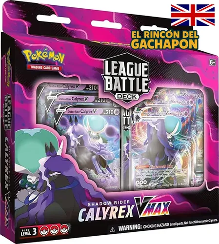 -AGOTADO- Shadow Rider Calyrex VMAX League Battle Deck - Pokemon TCG (Inglés)
