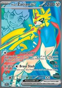 Zacian ex de Paul JTG 176 – Pokémon TCG (Edición Española, Carta Suelta)