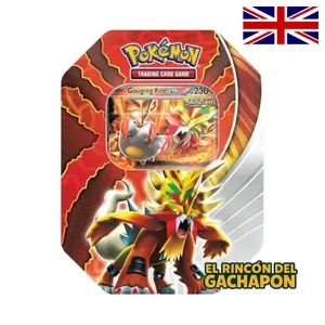 -AGOTADO- Pokémon TCG Paradox Destinies Gouging Fire ex Tin - Lata Oficial EU