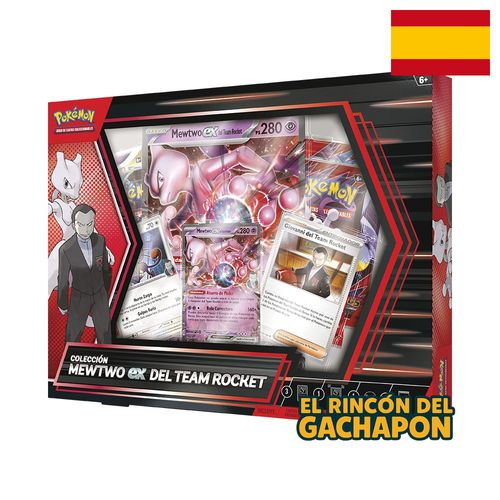 -AGOTADO- Mewtwo ex del Team Rocket Collection Box - Pokémon TCG (Español)
