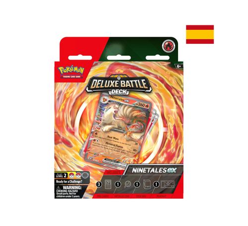 Ninetales ex Deluxe Battle Deck – Pokémon TCG (Español)