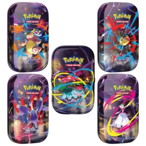 -AGOTADO- Mini Lata Mega Evoluciones Pokémon TCG (Lata Aleatoria) – Español