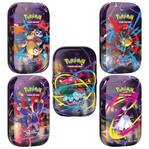 -AGOTADO- Mini Lata Mega Evoluciones Pokémon TCG (Lata Aleatoria) – Español