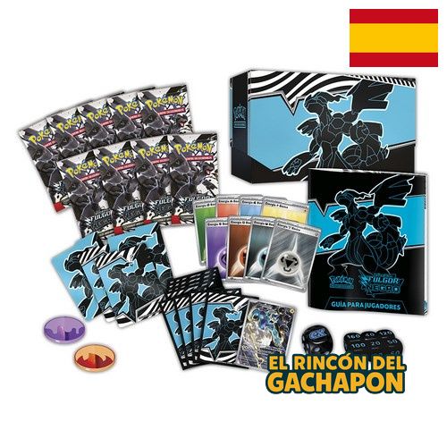 -AGOTADO- Caja de Entrenador Élite Pokémon TCG Escarlata y Púrpura - Fulgor Negro (Español) ¡Lanzamiento Julio 2025!