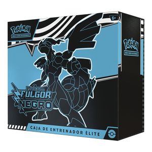 RESERVAS: Caja de Entrenador Élite Pokémon TCG Escarlata y Púrpura - Fulgor Negro (Español) ¡Lanzamiento Julio 2025!
