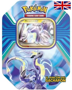 -AGOTADO- Pokémon TCG Paldea Legends Tin – Miraidon ex Tin