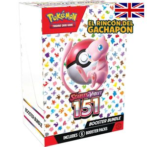 -AGOTADO- Pokémon TCG Booster Bundle 151 Inglés – 6 Sobres