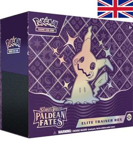 Elite Trainer Box Paldean Fates Pokémon TCG (Inglés) - 9 Sobres SV4.5