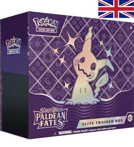 Elite Trainer Box Paldean Fates Pokémon TCG (Inglés) - 9 Sobres SV4.5